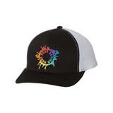 YP Classics Six-Panel Retro Trucker Cap Embroidery - Mato & Hash