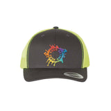 YP Classics Six-Panel Retro Trucker Cap Embroidery - Mato & Hash