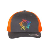 YP Classics Six-Panel Retro Trucker Cap Embroidery - Mato & Hash