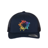 YP Classics Six-Panel Retro Trucker Cap Embroidery - Mato & Hash