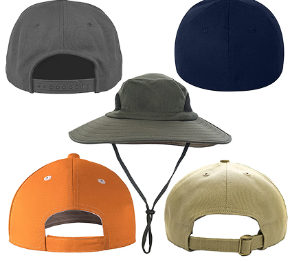 Hat closure types