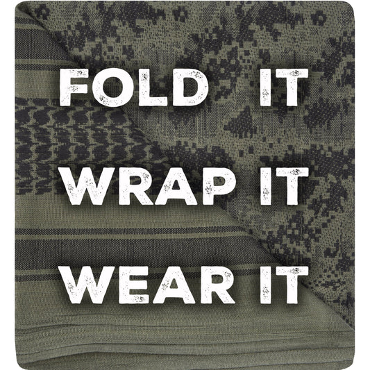 The Shemagh Scarf - World's Most Versatile Head Covering - Mato & Hash