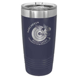 Multi-Lakes Laser Engraved 20oz Pint with Sliding Lid