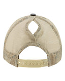 Embroidered Infinity Her - Women's Animal Print Mesh Back Cap