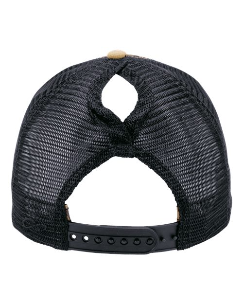 Embroidered Infinity Her Women's Modern Trucker Cap