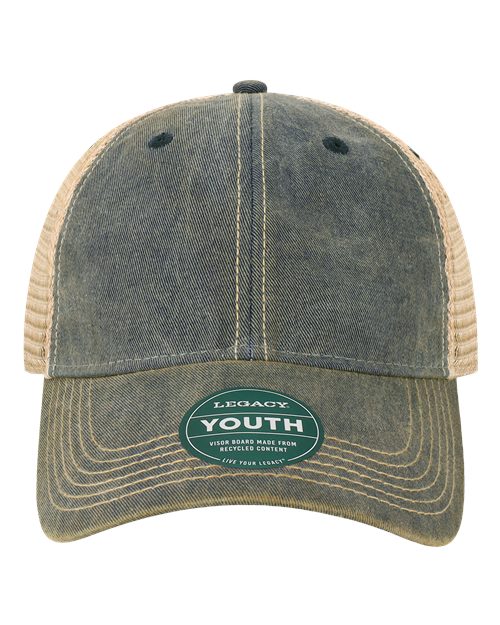 Embroidered LEGACY Youth Old Favorite Trucker Cap