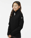 Jaguars Adidas - Youth Quarter-Zip Pullover Printed