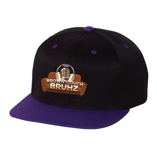 Brown Couch Bruhz - Flexfit Adult Wool Blend Snapback Cap