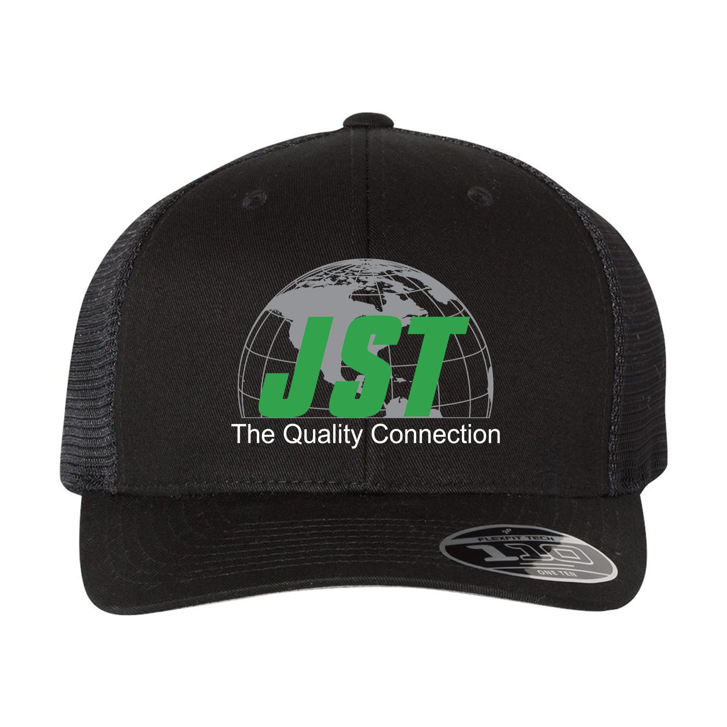 JST - Embroidered Flexfit Adjustable Mesh-Back Cap