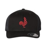 Saroki's Chicken Staff - Embroidered Flexfit Mesh 110m Hat