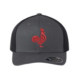 Saroki's Chicken Staff - Embroidered Flexfit Mesh 110m Hat