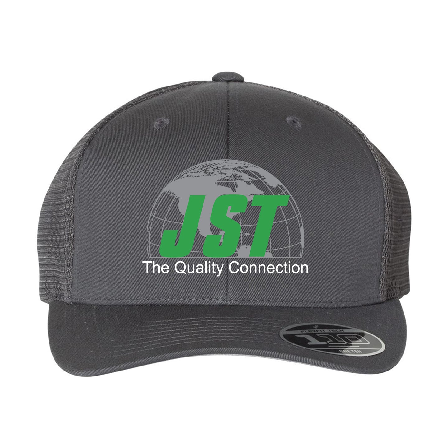 JST - Embroidered Flexfit Adjustable Mesh-Back Cap