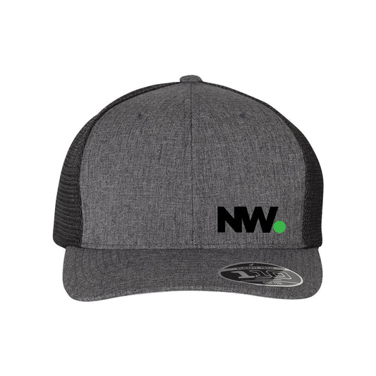Nationwide Video - Flexfit 110M Trucker Mesh-Back Snapback Cap  EMBROIDERY