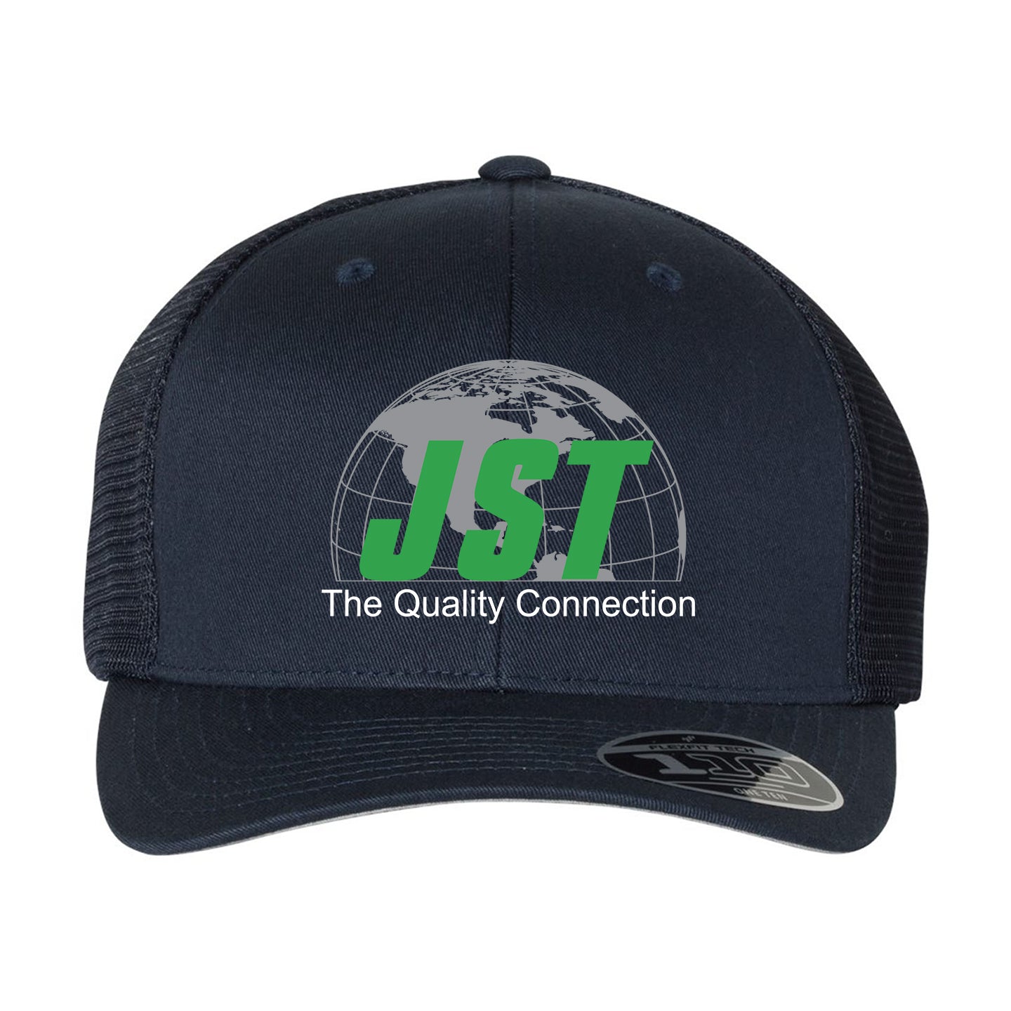 JST - Embroidered Flexfit Adjustable Mesh-Back Cap