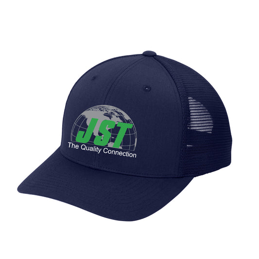 JST - Embroidered Flexfit Adjustable Mesh-Back Cap