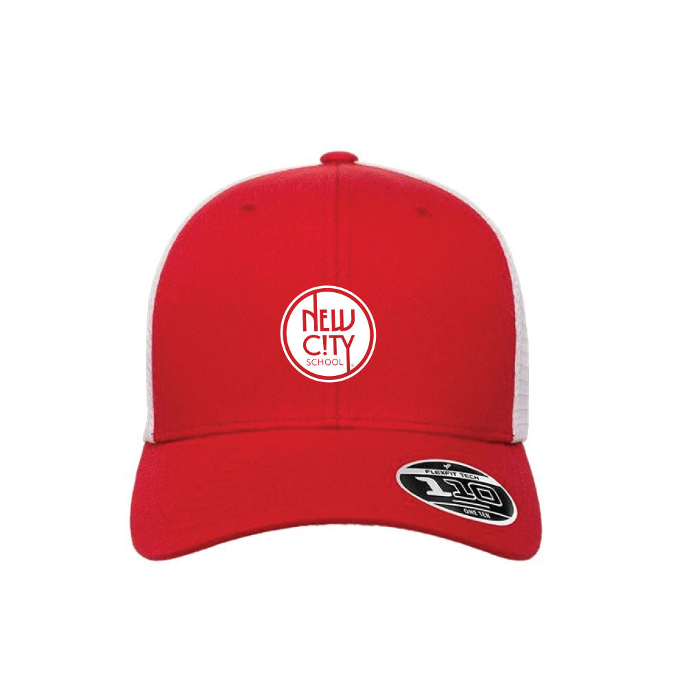 New City School - Circle Design - 110M Tucker with Flexfit Cap Embroidered