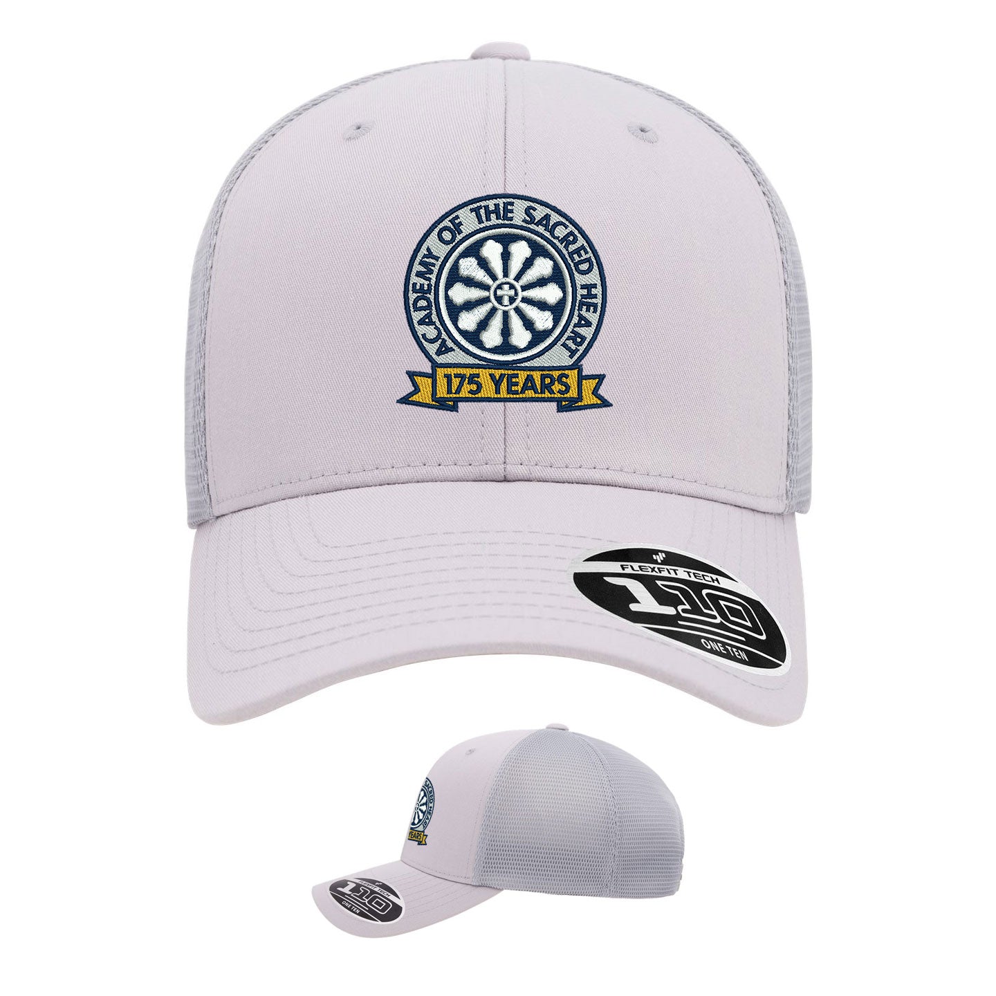 ASH -  Embroidered 175 Years Flexfit Adjustable Trucker Cap