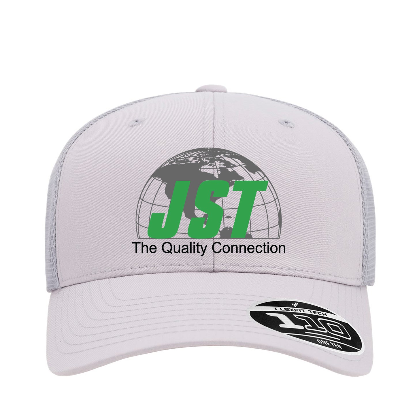 JST - Embroidered Flexfit Adjustable Mesh-Back Cap