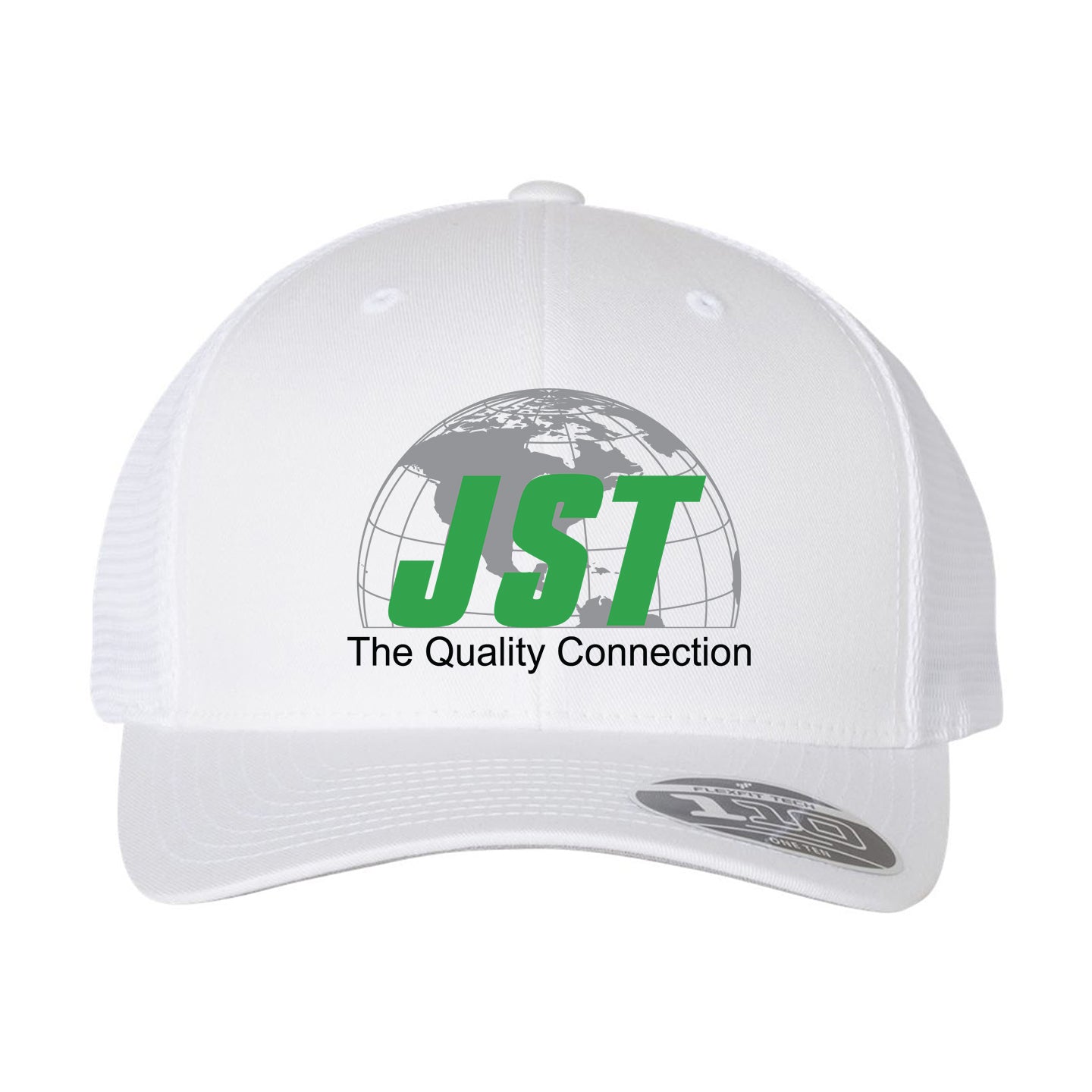 JST - Embroidered Flexfit Adjustable Mesh-Back Cap