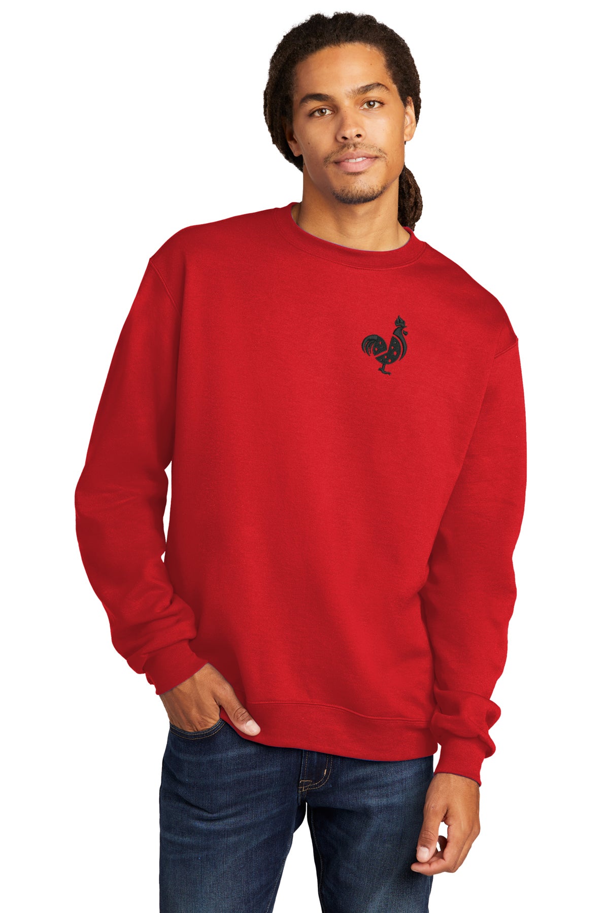 Saroki's Chicken - Reverse Weave® Crewneck Sweatshirt