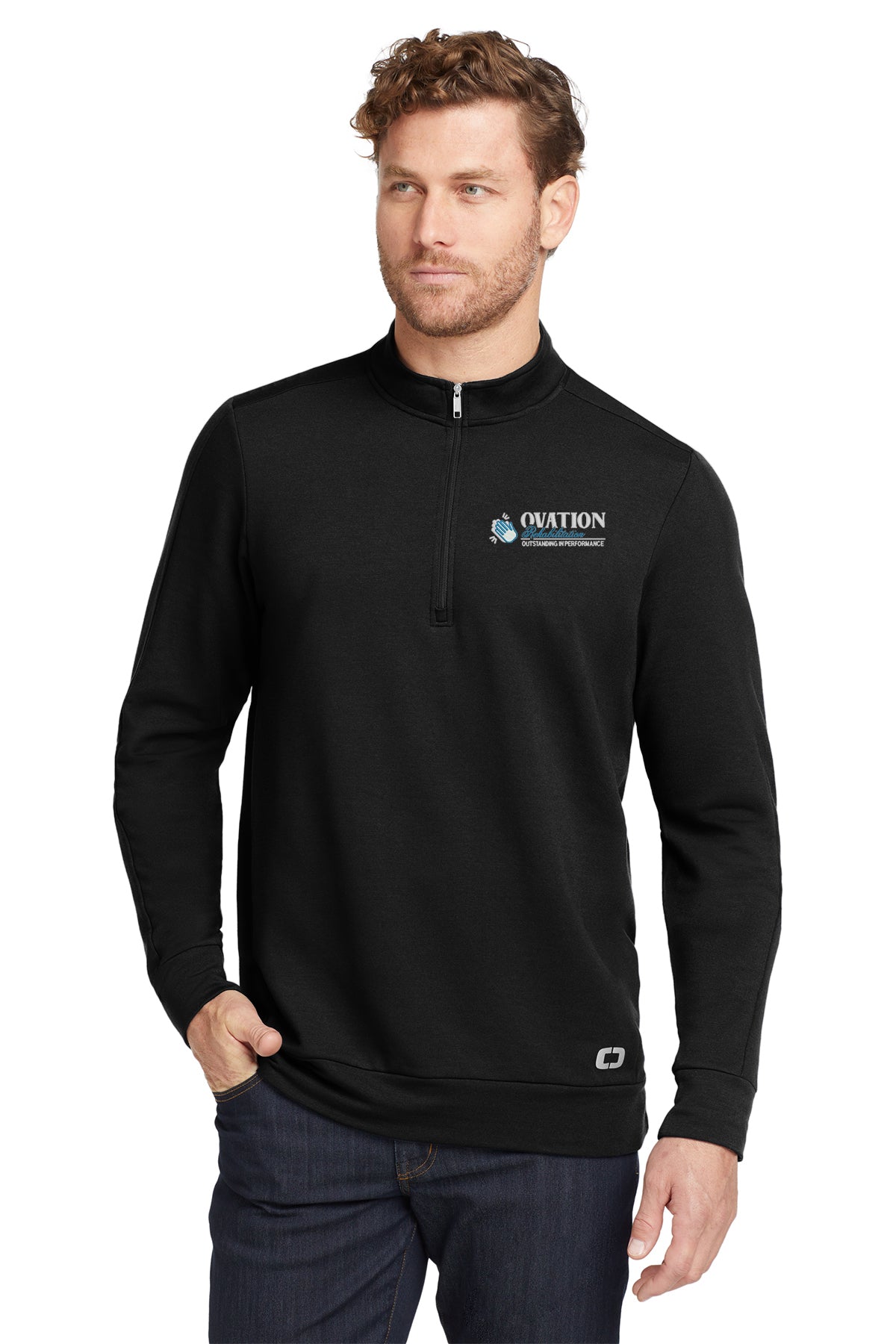 Ovation Rehabilitation OGIO® Luuma 1/2-Zip Fleece Embroidery