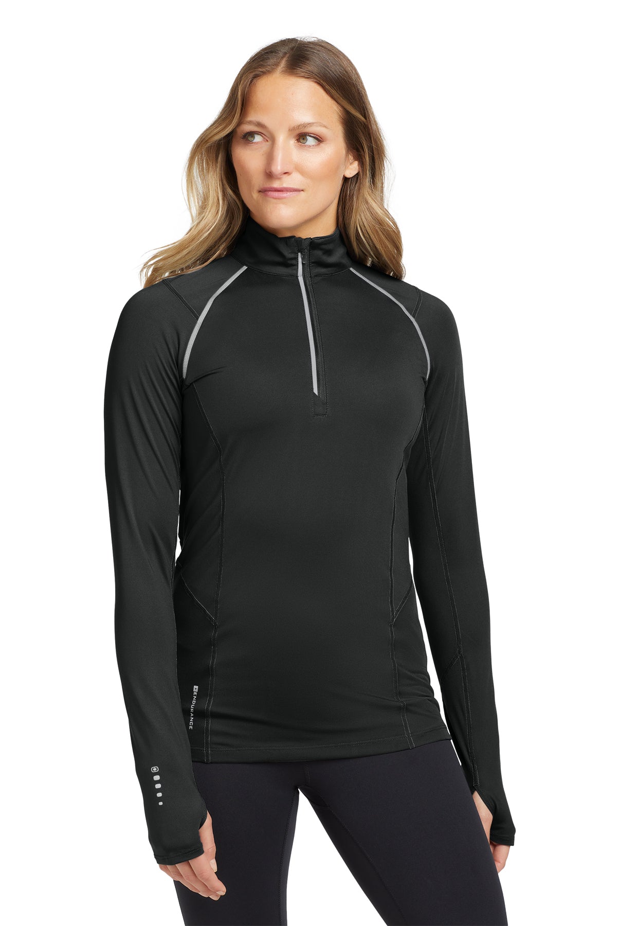 OGIO® ENDURANCE Ladies Nexus 1/4-Zip Pullover Jacket Embroidery