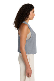 Bella + Canvas Women's Cotton/Polyester Blend Racerback Cropped Tank Top