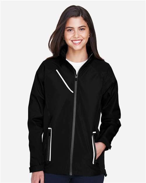 Team 365 Ladies' Dominator Waterproof Jacket Embroidery