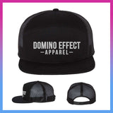 Domino Effect Apparel - Puff Embroidered Richardson 7-Panel Trucker Cap