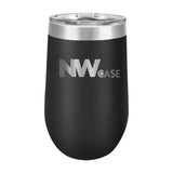 Nationwide Case Laser Engraved 16oz Stemless Wine Glass with Lid