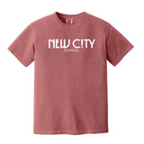 New City School - New City Wordmark  - Comfort Colors Unisex Garment-Dyed Heavyweight  T-Shirt