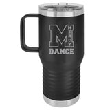 Mercy High School - Varsity Dance -  Polar Camel 20oz Travel Mug with Slider Lid Laser Engraved