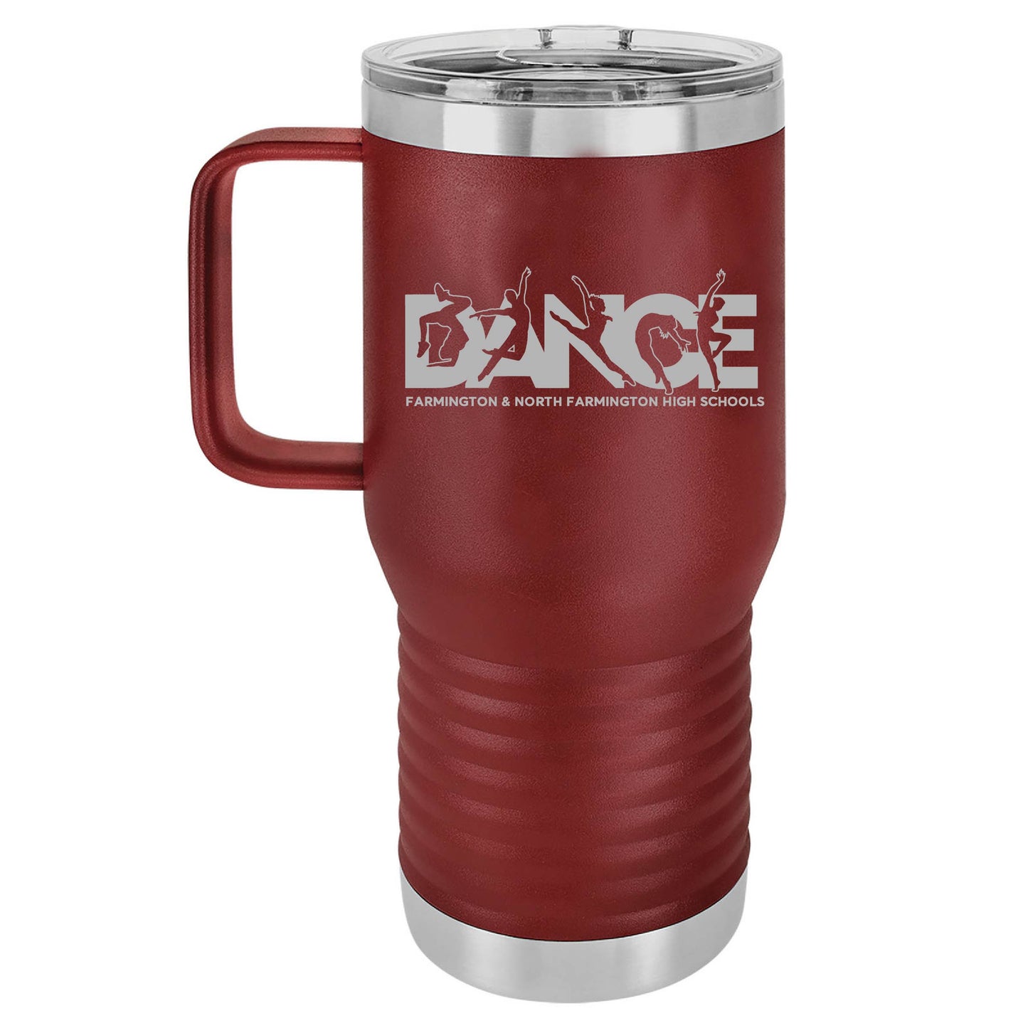 Farmington Hills High School Dance Program - Engraved Polar Camel Vacuum Insulated Travel Mug with Slider Lid 20 Oz.