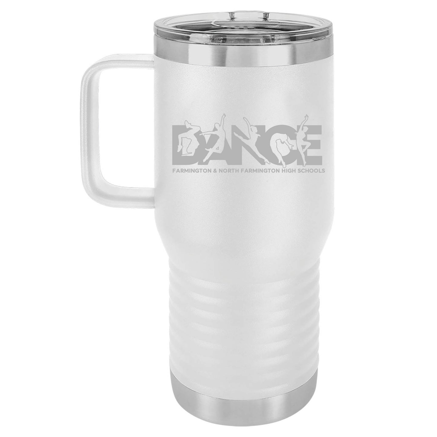 Farmington Hills High School Dance Program - Engraved Polar Camel Vacuum Insulated Travel Mug with Slider Lid 20 Oz.