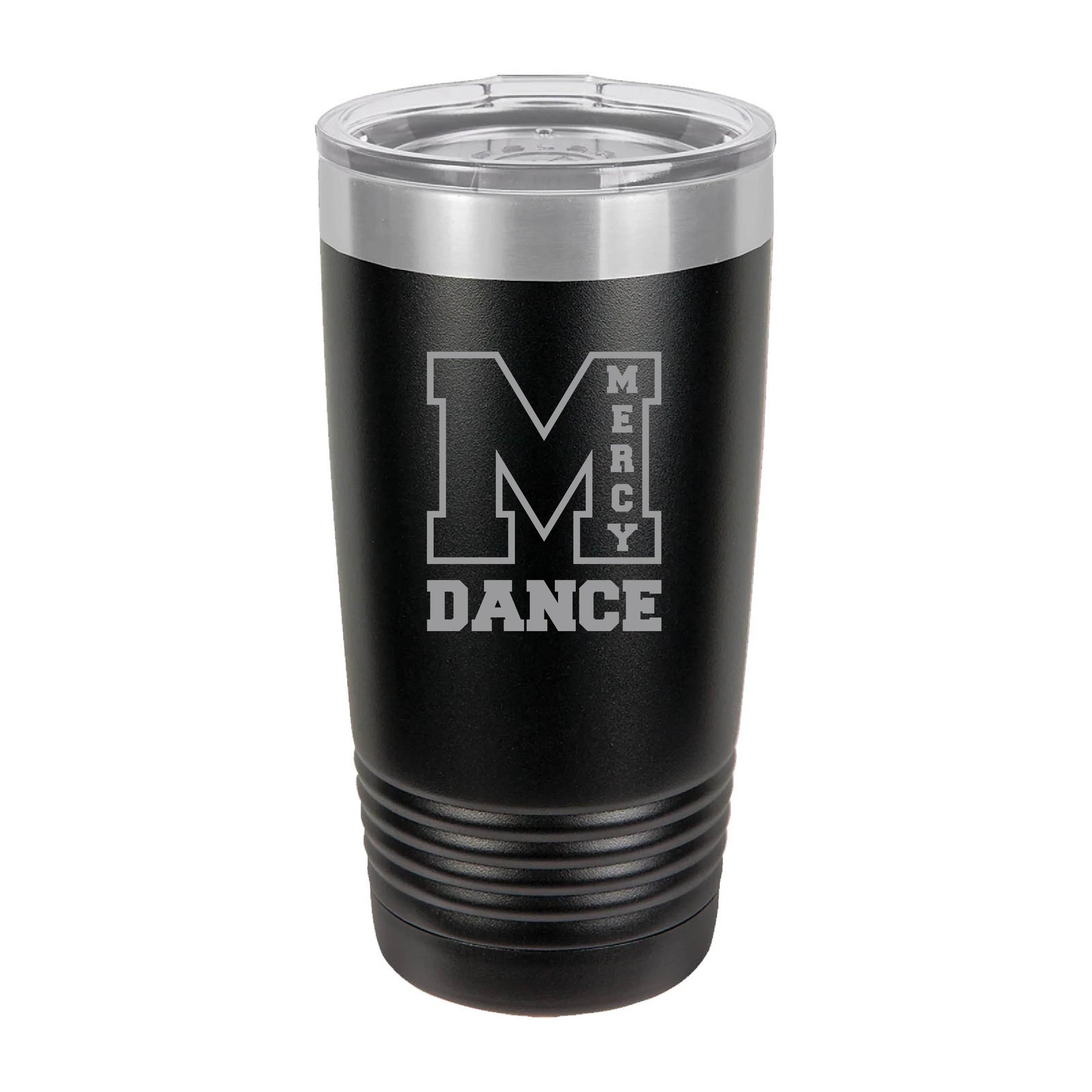 Mercy High School - Varsity Dance - Polar Camel Matte 20 oz. Tumbler Laser Engraved