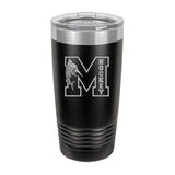 Mercy High School - Hockey - Polar Camel Matte 20 oz. Tumbler Laser Engraved