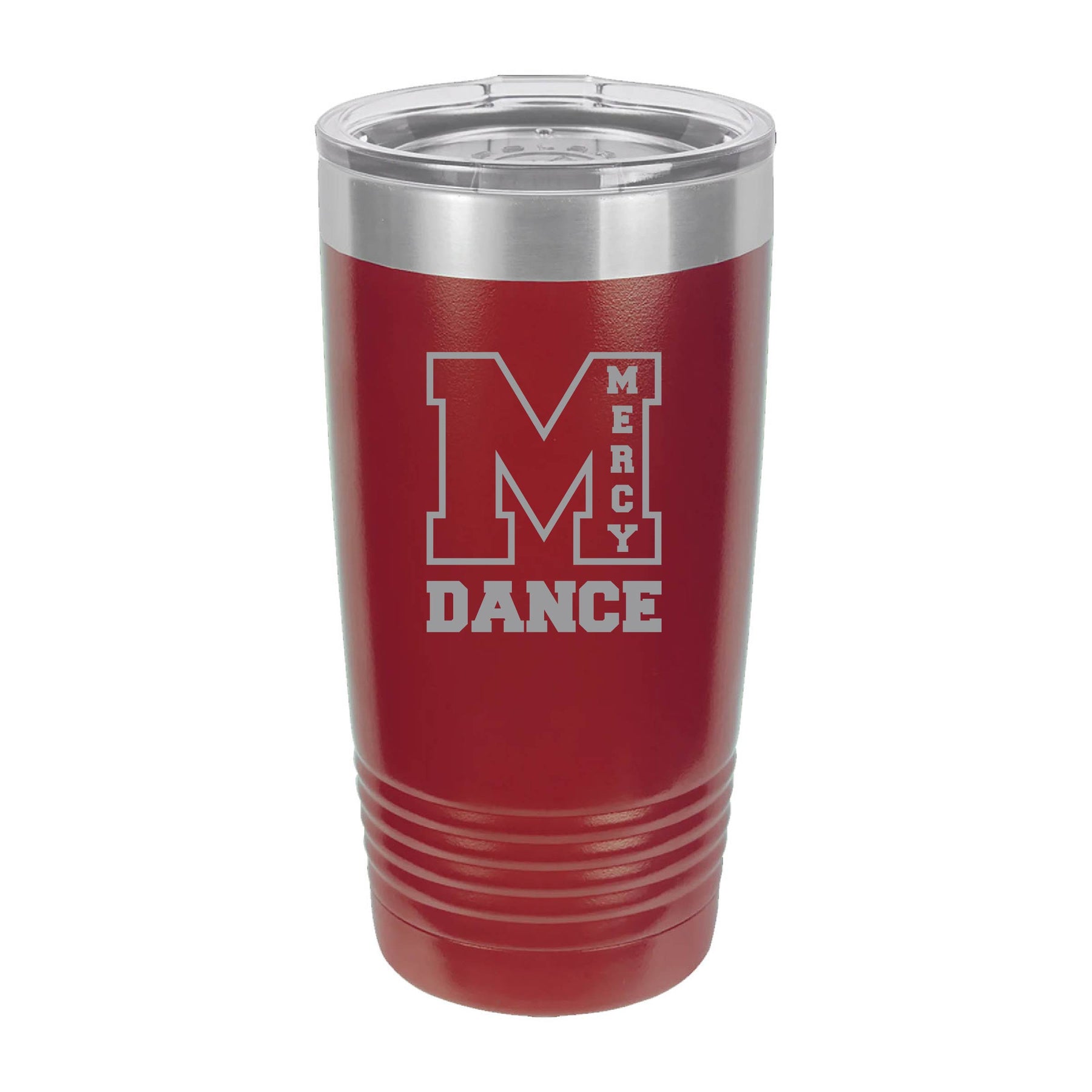 Mercy High School - Varsity Dance - Polar Camel Matte 20 oz. Tumbler Laser Engraved