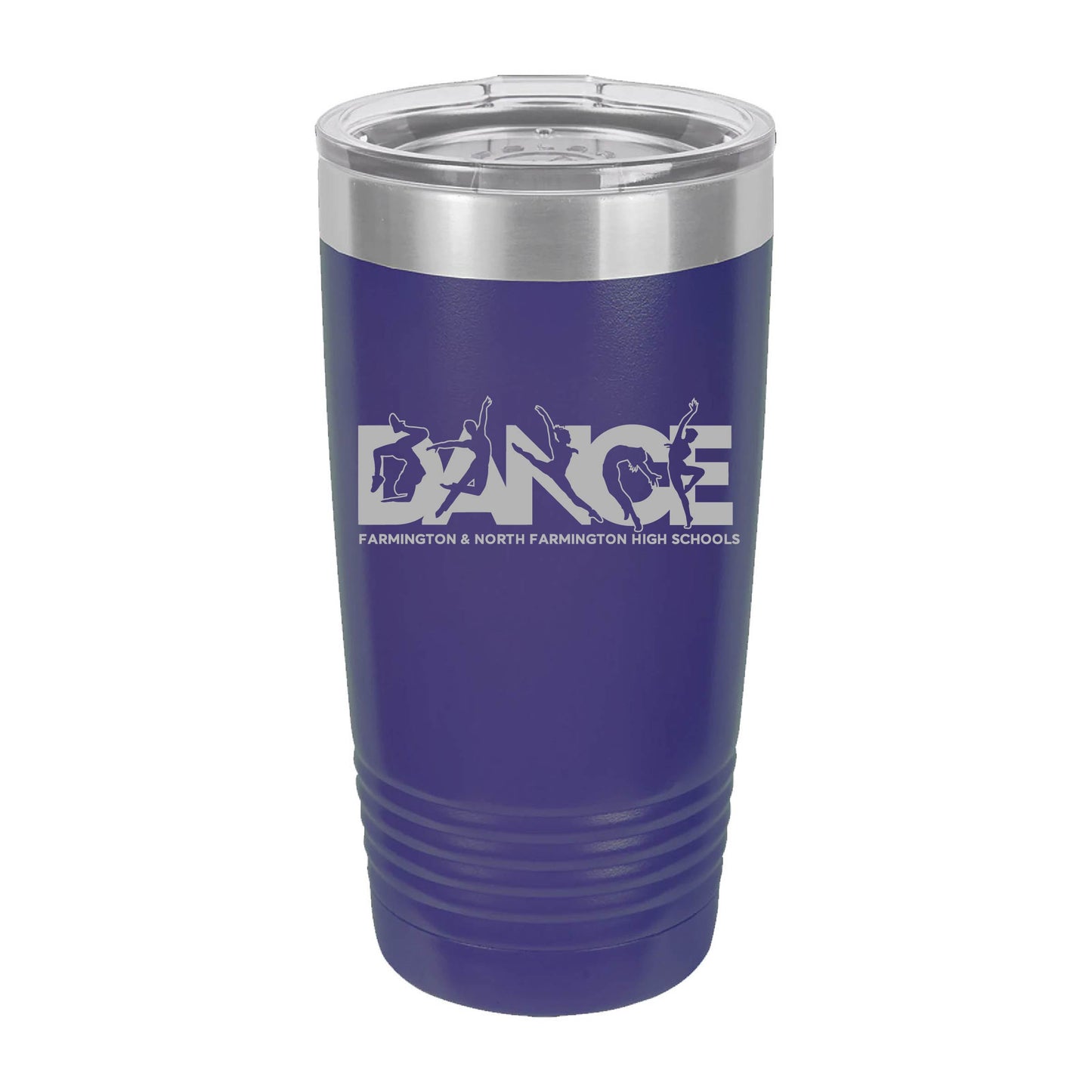 Farmington Hills High School Dance Program - Engraved Matte Tumbler 20 oz.