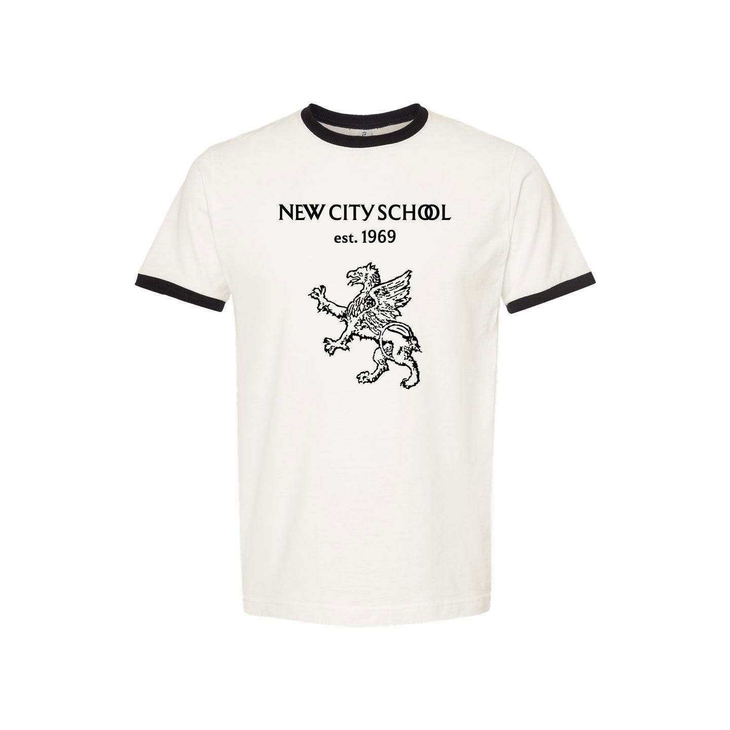 New City School - Classic Driffin - Tulex Fine Jersey Ringer T-Shirt