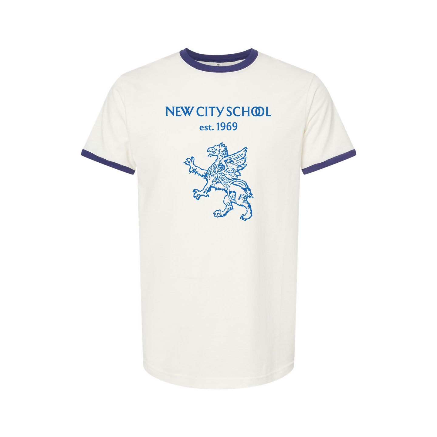 New City School - Classic Driffin - Tulex Fine Jersey Ringer T-Shirt