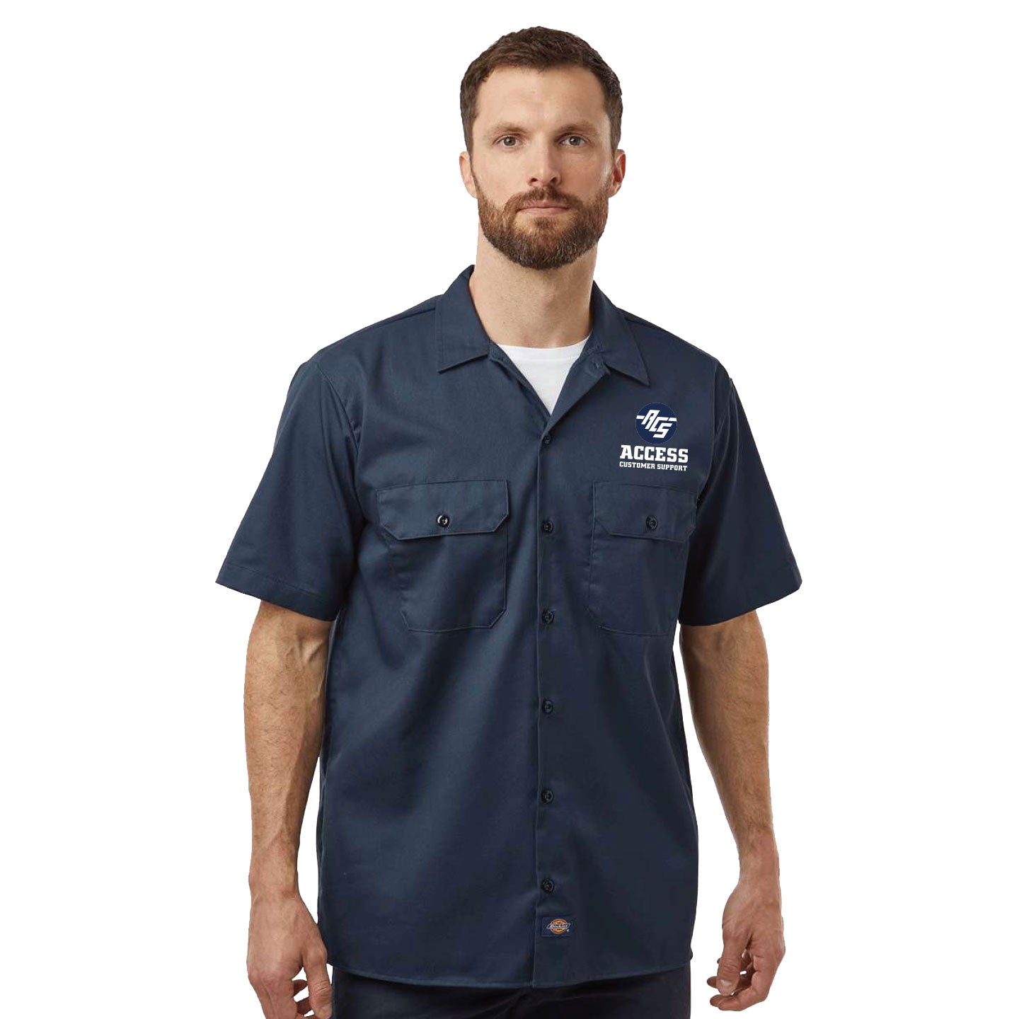 ACS - Embroidered Staff Dickie's Short-Sleeve Work Shirt