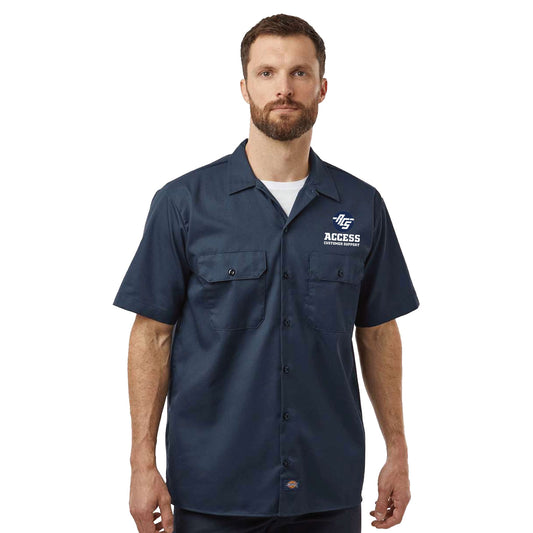 ACS - Embroidered Staff Dickie's Short-Sleeve Work Shirt