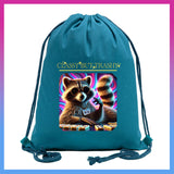 Domio Effect Apparel - Classy But Trashy  Printed Drawstring Bag