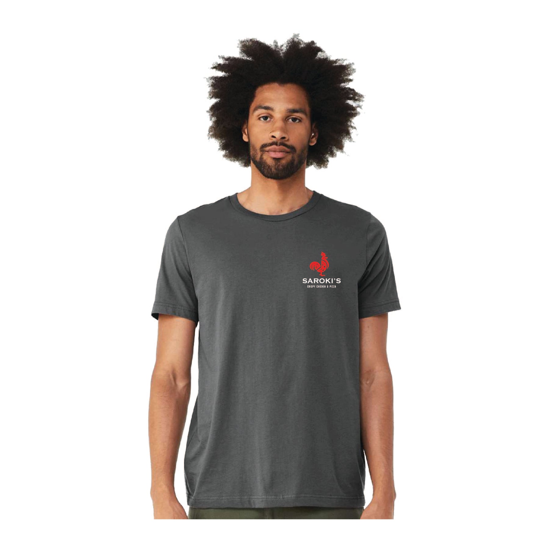 Saroki's Chicken Staff - Printed Bella Canvas Apparel® Unisex CVC Tee