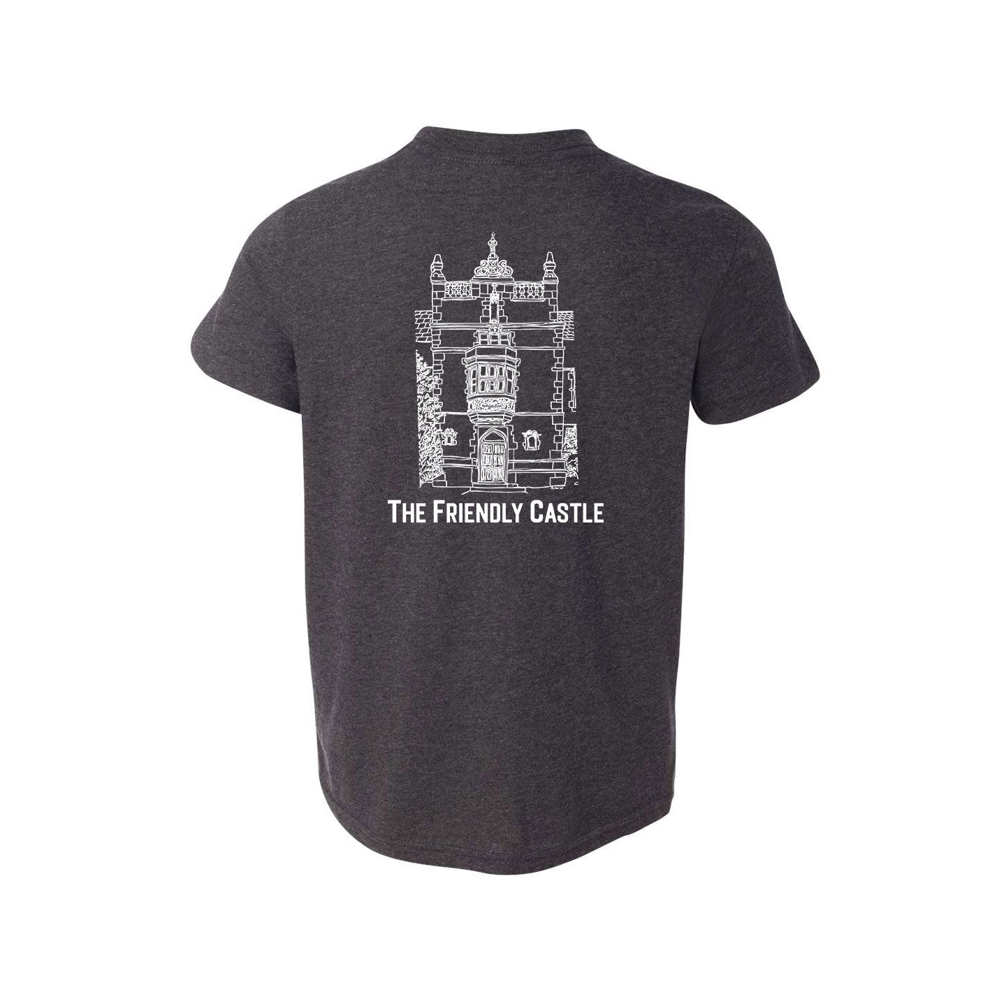 New City School - Friendly Castle - Bella + Canvas Youth Cotton/Polyester Blend T-Shirt