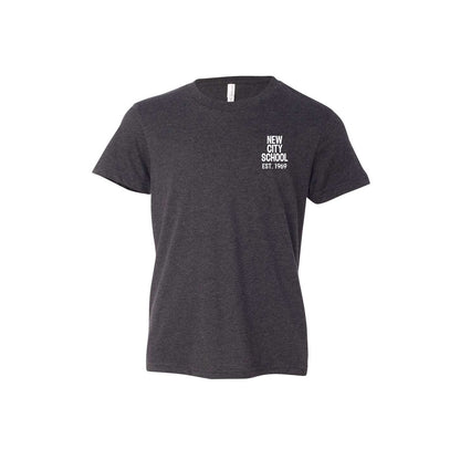 New City School - Friendly Castle Youth Bella+Canvas Blend Tee