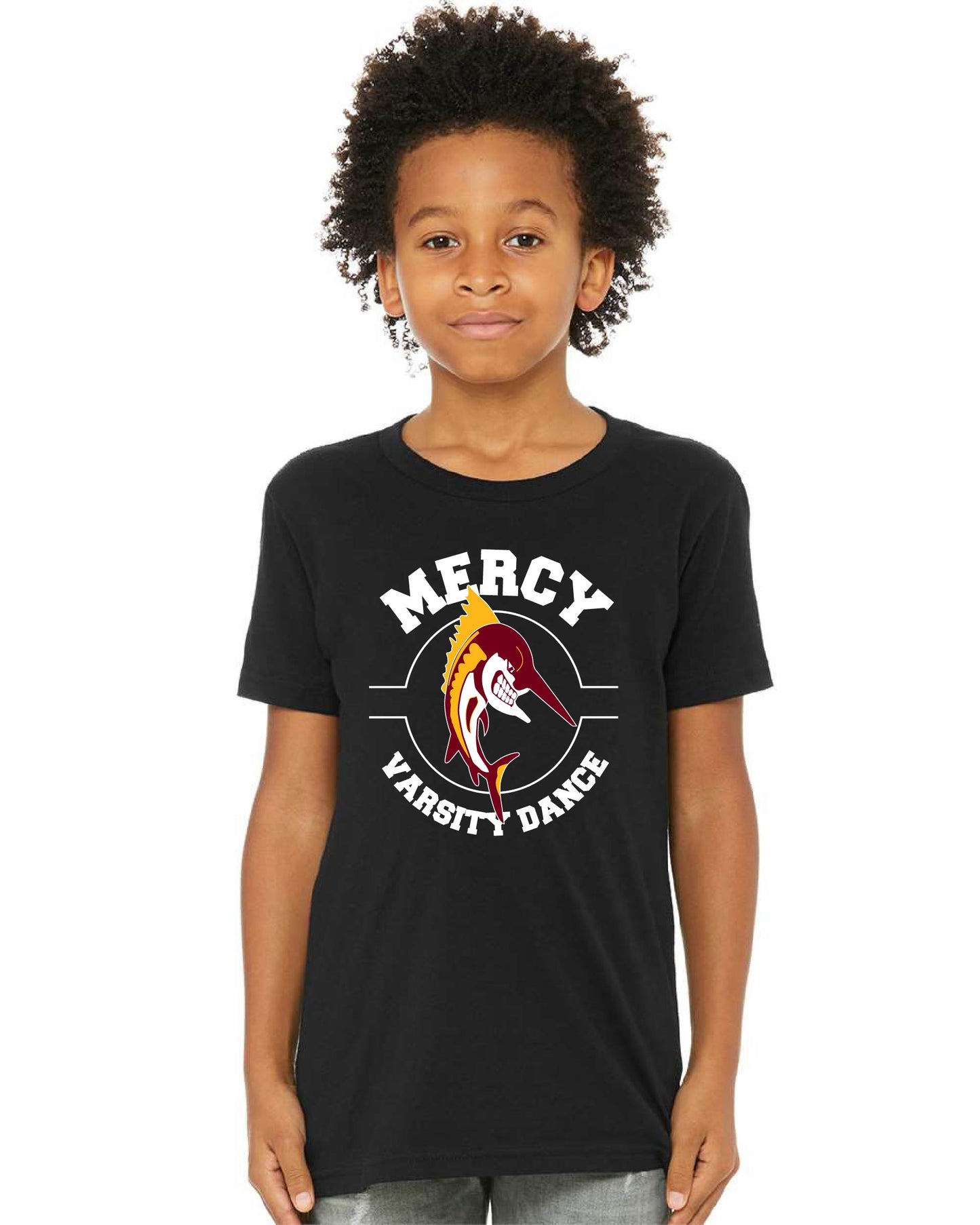 Mercy Varsity Dance - Bella+Canvas Youth Cotton Jersey Tee