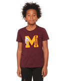 Mercy High School - Hockey - BELLA + CANVAS - Youth Jersey Tee 100% Cotton