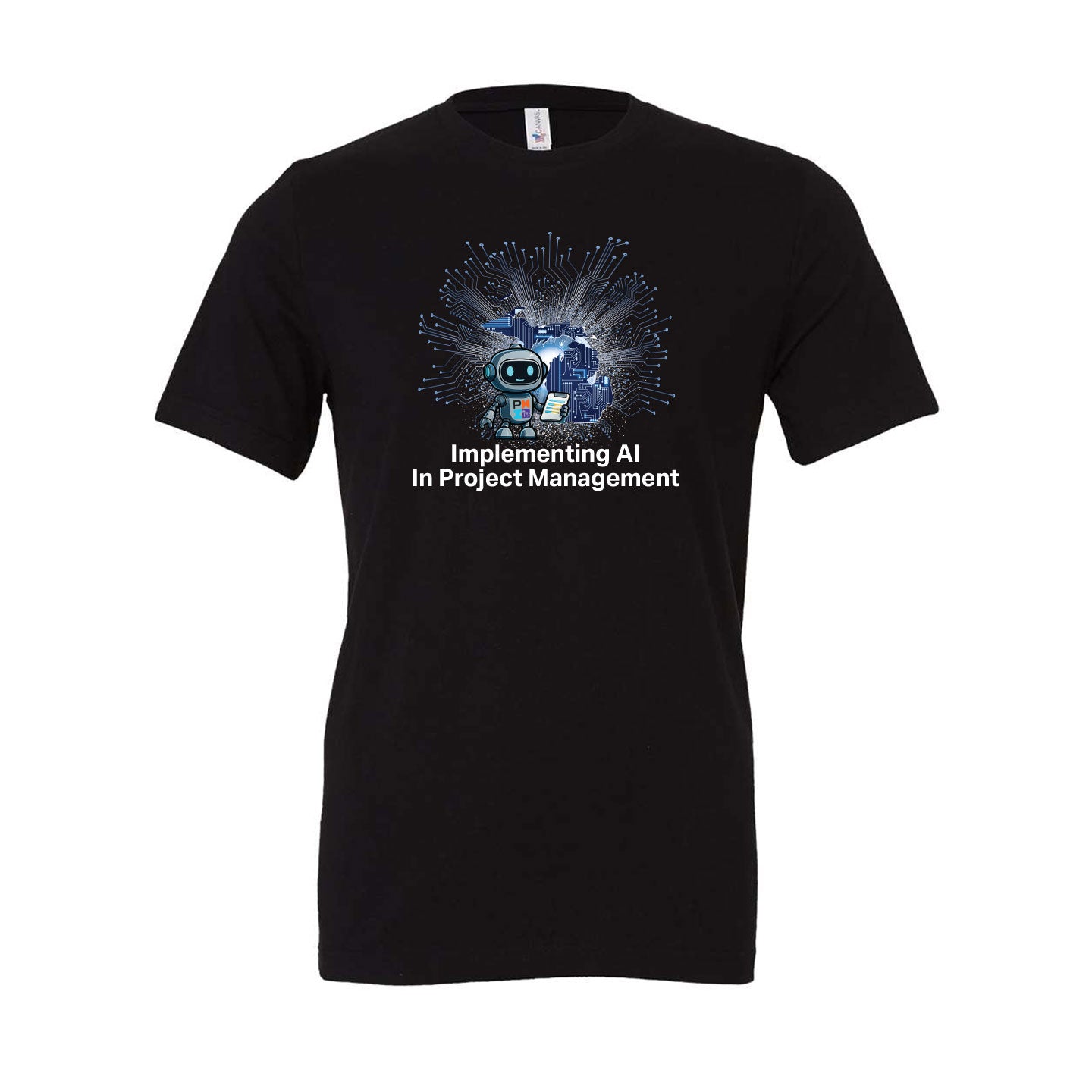 PMI Great Lakes - Implementing AI - Bella & Canvas Unisex Cotton T-Shirt