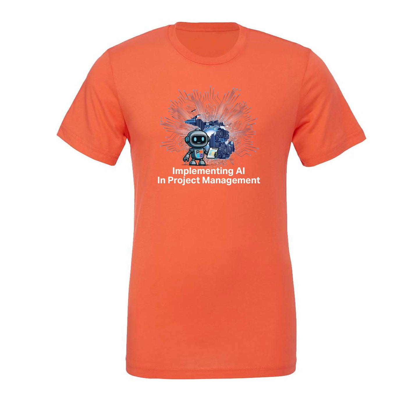 PMI Great Lakes - Implementing AI - Bella & Canvas Unisex Cotton T-Shirt